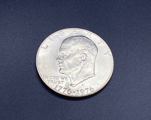 lot 36 image: Centennial Silver Dollar 76 Eisenhower