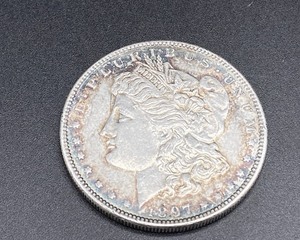 lot 4 image: 1897 $1 Silver Morgan