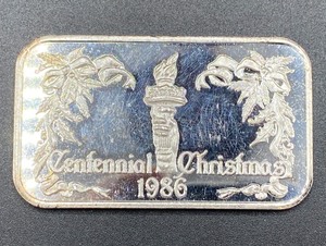 lot 23 image: One Ounce Silver Bar