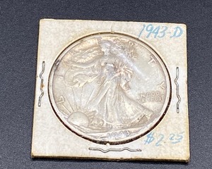 lot 14 image: 1943 -D Half Dollar