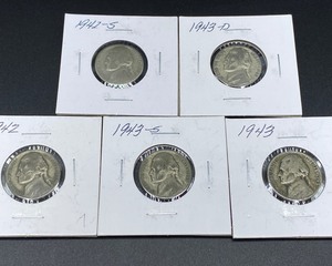 lot 47 image: 194243 Jefferson Nickels