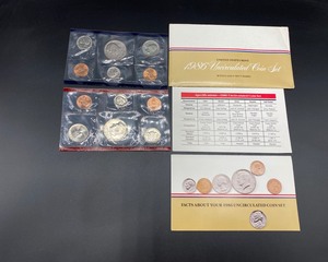 lot 63 image: 1986 Uncirculated Coin Set