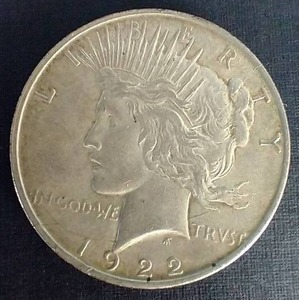 1922-D Peace Dollar