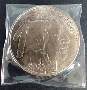 1 oz. Buffalo Silver Round