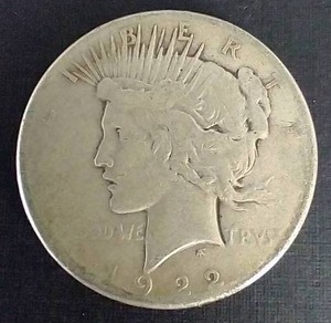 1922-S Peace Dollar