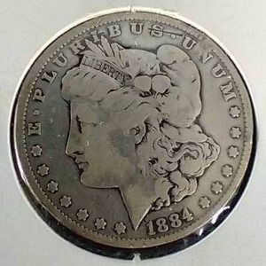 1884 Morgan Dollar