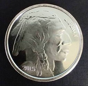 2015 Buffalo Silver Round