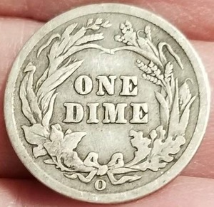 lot 25 image: 1903-O BARBER DIME