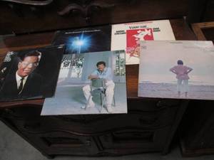 lot 12 image: Stack of Vintage Record Albums from...