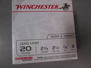 lot 18 image: Winchester Ammunition. 20 Gauge 2 3...