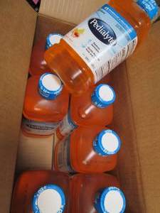 lot 123 image: PediaLyte Mixed Fruit case of 8 bot...