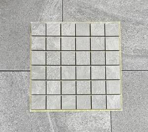 20 Sheets Sichenia Lecave Grigio Italian Porcelain Mosaic Tile