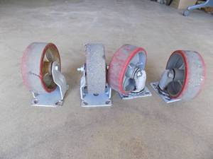 2x6 Casters 4 Count