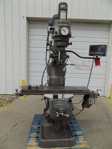 Vertical Bridge Port 1 12HP Variable Speed Milling Machine