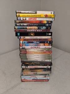 lot 34 image: DVD Lot Fargo, Airplane, Amadeus, Gone With the Wind, etc.
