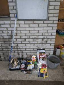 lot 28 image: Lot of Painting Supplies (See photos)