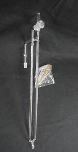 lot 1 image: Vintage Mercer Glass Works Merco Pyrex Glass Manometer No. 9496