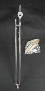 lot 3 image: Vintage Mercer Glass Works Merco Pyrex Glass Manometer No. 9496