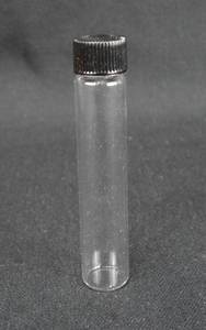 lot 32 image: 1 Gross Case of Mercer Glass Works Merco 1.5 Dram 65 x 13 MM Glass Screw Cap Vials