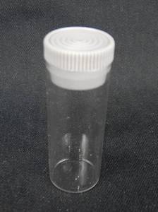 lot 37 image: 1 Gross Lot of Mercer Glass Works Merco 2 DRAM 19 x 48 MM Push Cap Glass Shell Vials