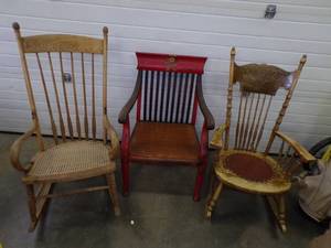 3 Vintage Chairs