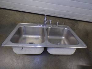 Kitchen Sink and Faucet