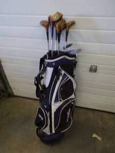 Set Of Golf Clubs and Bag