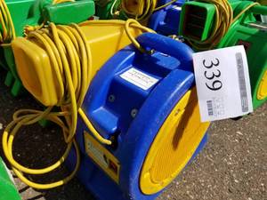 lot 339 image: Tool King 1 HP Bounce House Blower