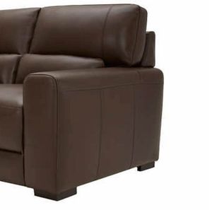 lot 13 image: Rawlins Leather Loveseat the retail price in Costco is $999.99