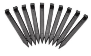 lot 697 image: ProFlex Landscape Anchoring Stakes - 10 in. Nylon - 10 ct. - 2 pack