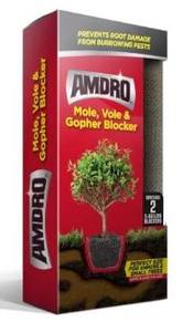 lot 698 image: AMDRO 5 Gal. Mole, Vole and Gopher Blocker - 4 Pack