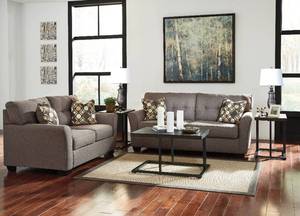 lot 19 image: Signature Design by Ashley Airdon Living Room Table Set, T194-13 - BRAND NEW, NO RESERVE