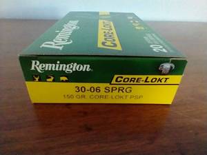 20 Rounds 30-06 Pointed Soft Point Ammunition