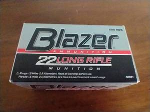 500 Rounds .22 Ammunition