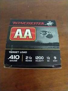 25 Rounds .410 Shot Shell Ammunition