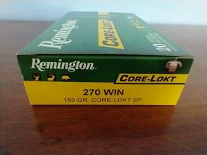 20 Rounds .270 Soft Point Ammunition