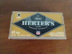 50 Rounds .40 FMJ Ammunition
