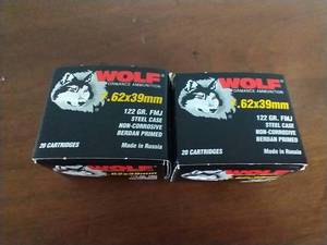 40 Rounds 7.62x39mm Ammunition