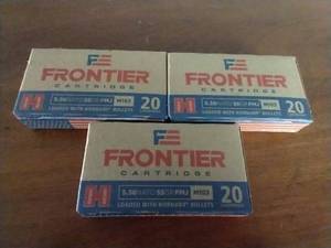 60 Rounds 5.56 FMJ Ammunition