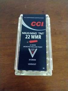50 Rounds .22 Mag Hollow Point Ammunition