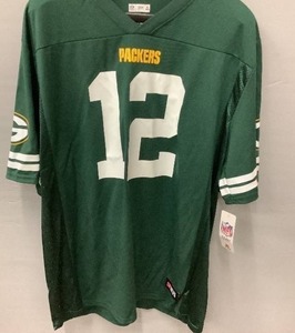 lot 15 image: NFL Green Bay Packers Aaron Rodgers #12 Mens Football Jersey XL