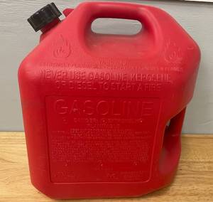 lot 22 image: 5 Gallon Gasoline Container