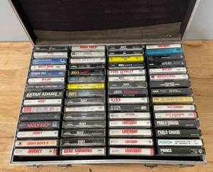 lot 26 image: Large Lot of Cassette Tapes Mostly 70s and 80s Rock