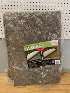 lot 52 image: Mohawk 4x6 Premium Dual Surface Rug Pad Gray