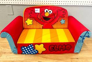 lot 68 image: Sesame Street Elmo Toddler CouchBed