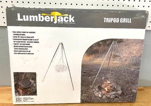 lot 74 image: Lumberjack Tripod Campfire Grill