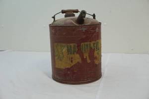 Vintage gas can
