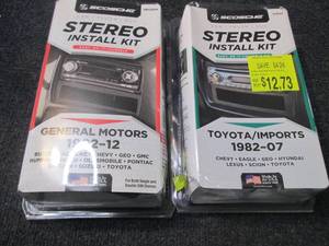 lot 336 image: 2 Stereo Install Kits...