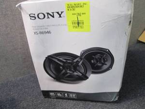 lot 348 image: Sony 4 Way Speaker -open box...