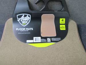 lot 352 image: Tan 4 pc AutoDrive Floor Mats...